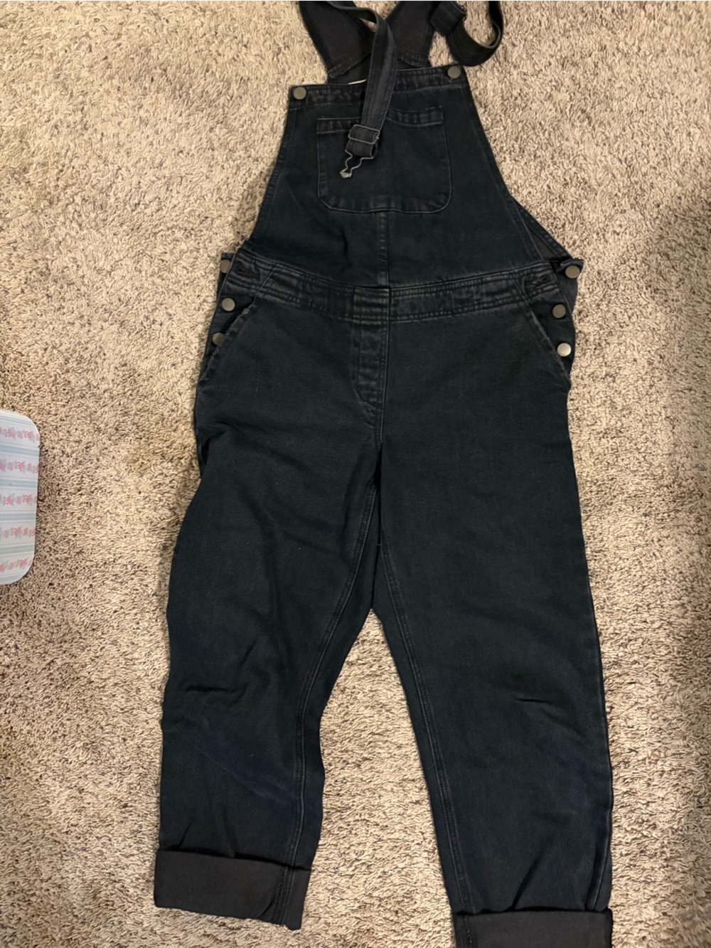 ASOS Black Women's Denim Overalls
